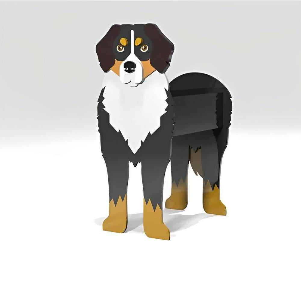 Bernese Mountain Dog Planter