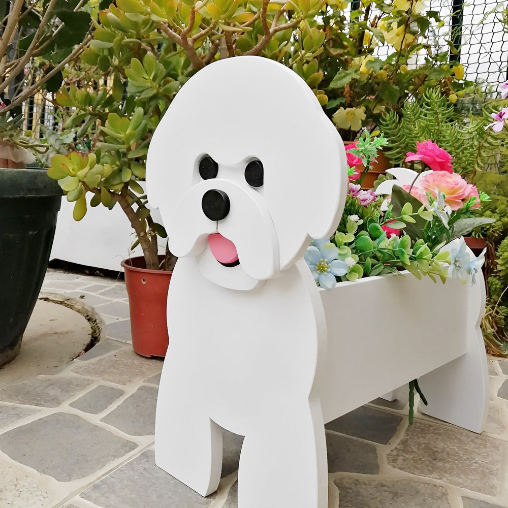 Bichon Fries Planter