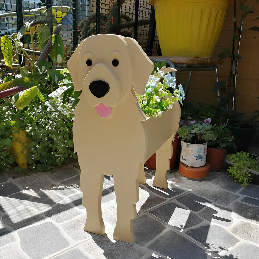 Golden Retriever Planter