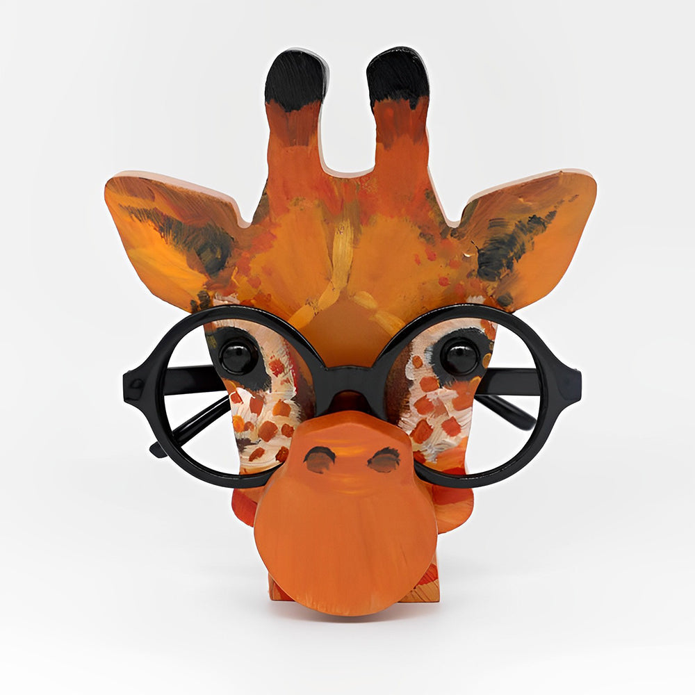 Wooden Cartoon Giraffe Eyeglass Holder