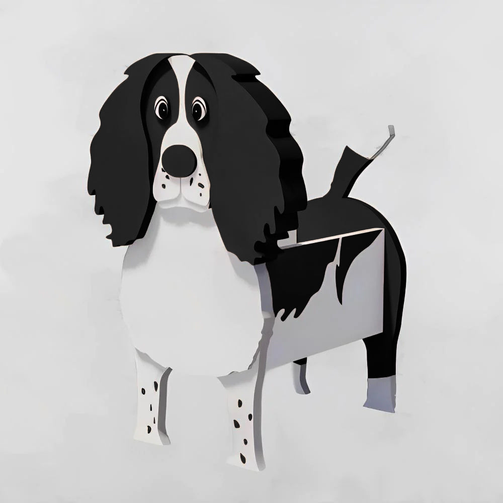 Springer Spaniel Planter